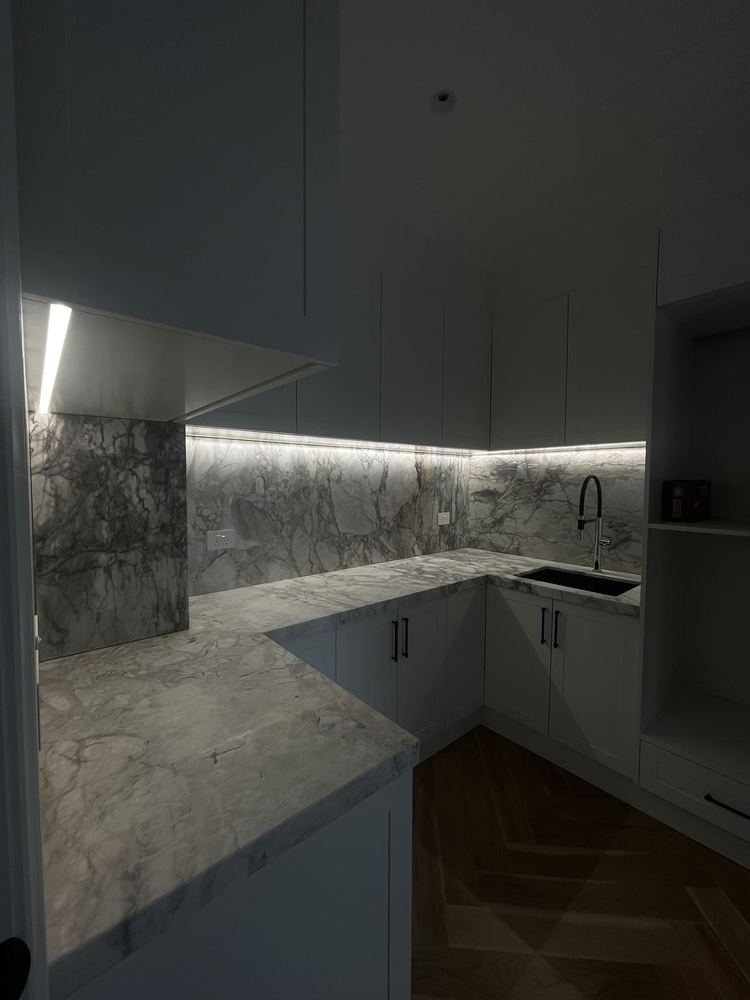 Kitchen under-cabinet LED lighting